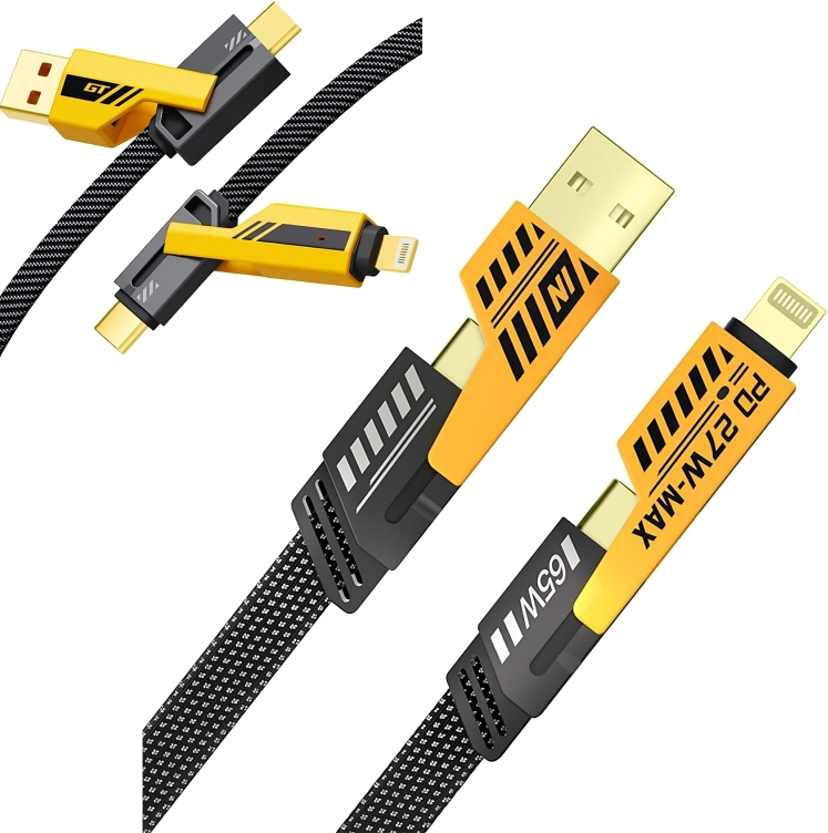 4 in 1 Cable TipC to TipC & TipC to Iphone 65W Cable high quality